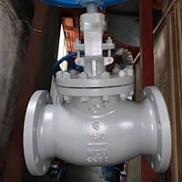 شیر فلکه سوزنی 6 اینچ کلاس 150 فولادیگ